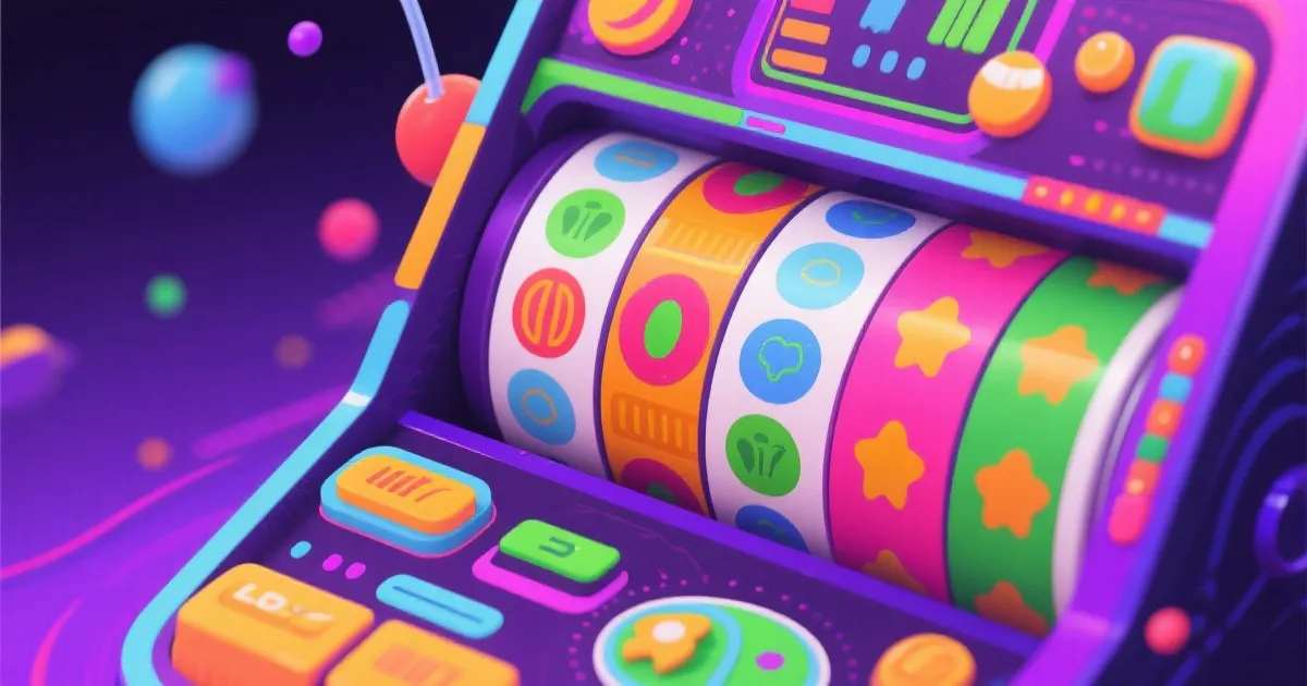 网页版老虎机界面示意